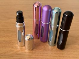 5x Mini Parfum-Zerstäuber nachfüllbar (je 5 ml)  NEU