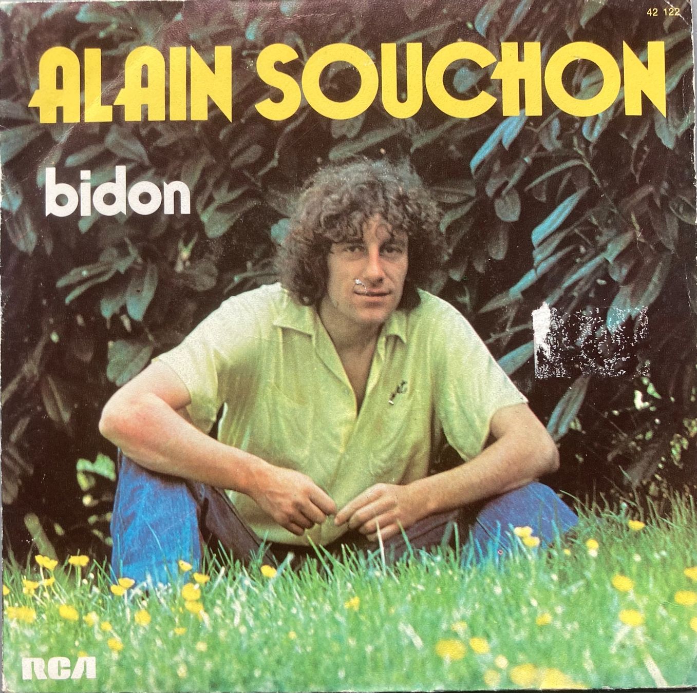 Vinyles: ALAIN SOUCHON - BIDON – D'occasion à Poliez-Pittet par Newtown-Records 1
