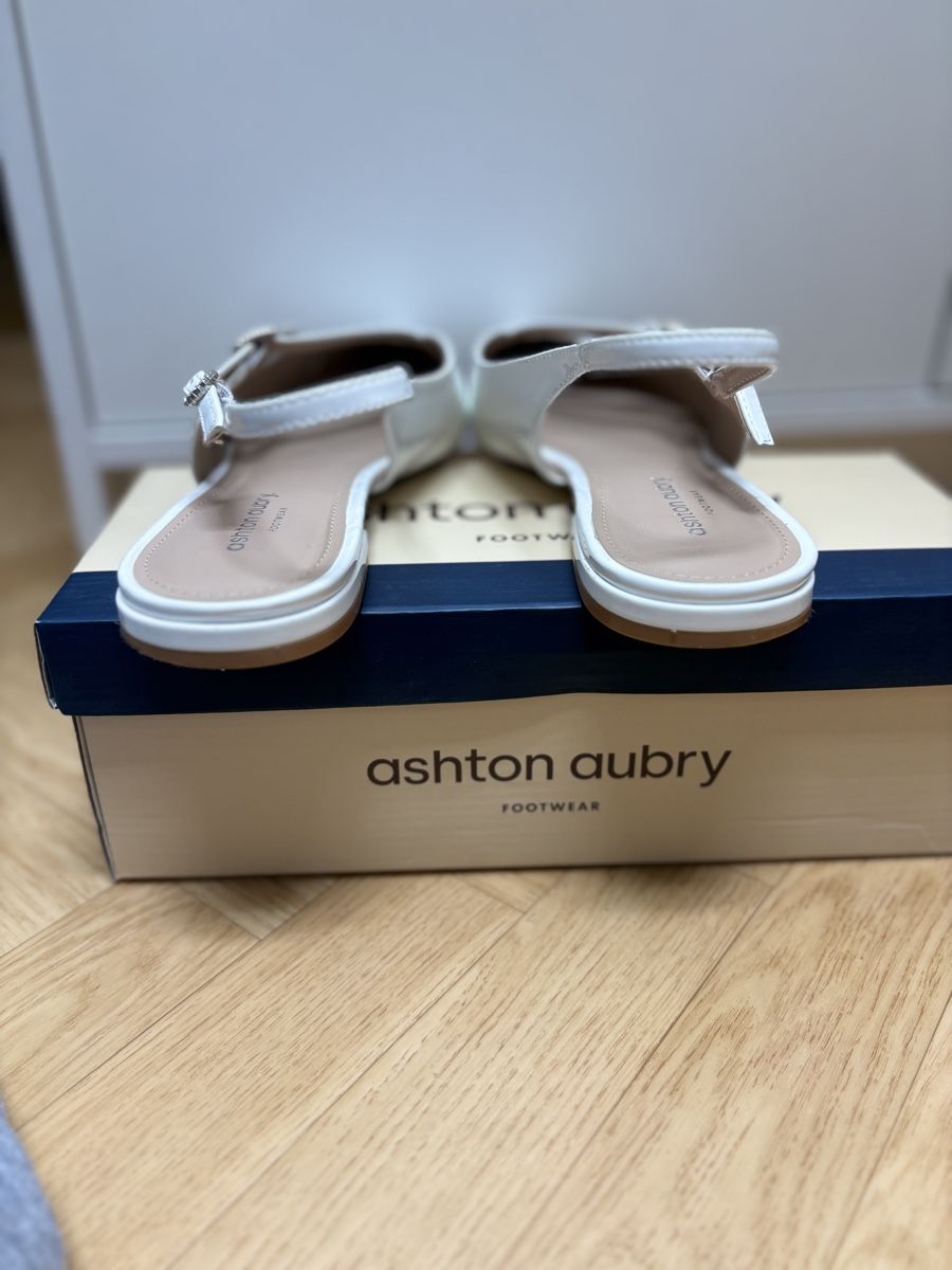 Scarpe da donna: Weisse Slingbacks 40 – Nuovo (secondo la descrizione) da Basel venduto da lolushka 4