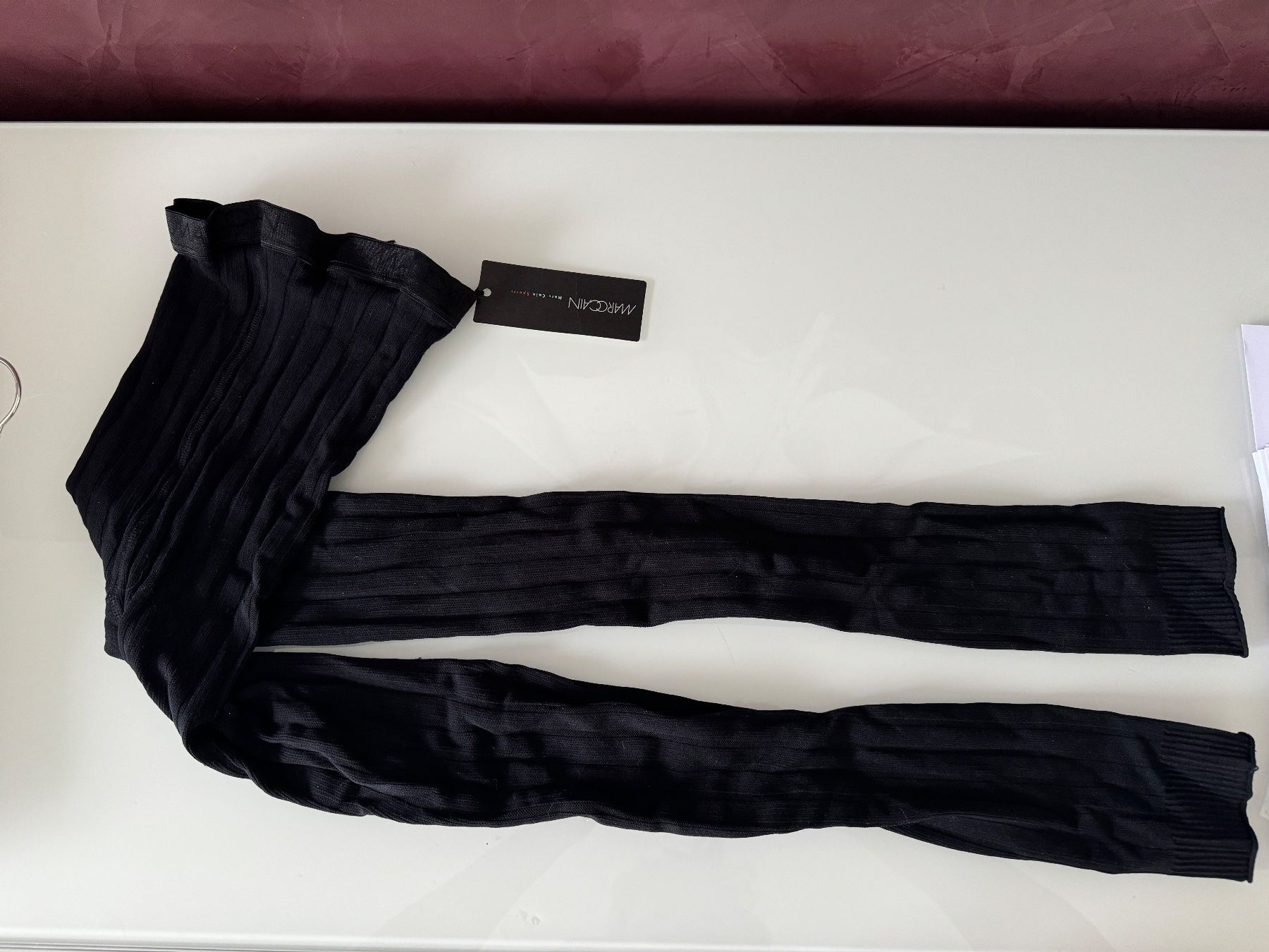 Marc Cain Leggings: Marccain Leggings aus softem ,elastischem Nylon-Jersey. N3 – Neu und originalverpackt aus Volketswil von praxis12