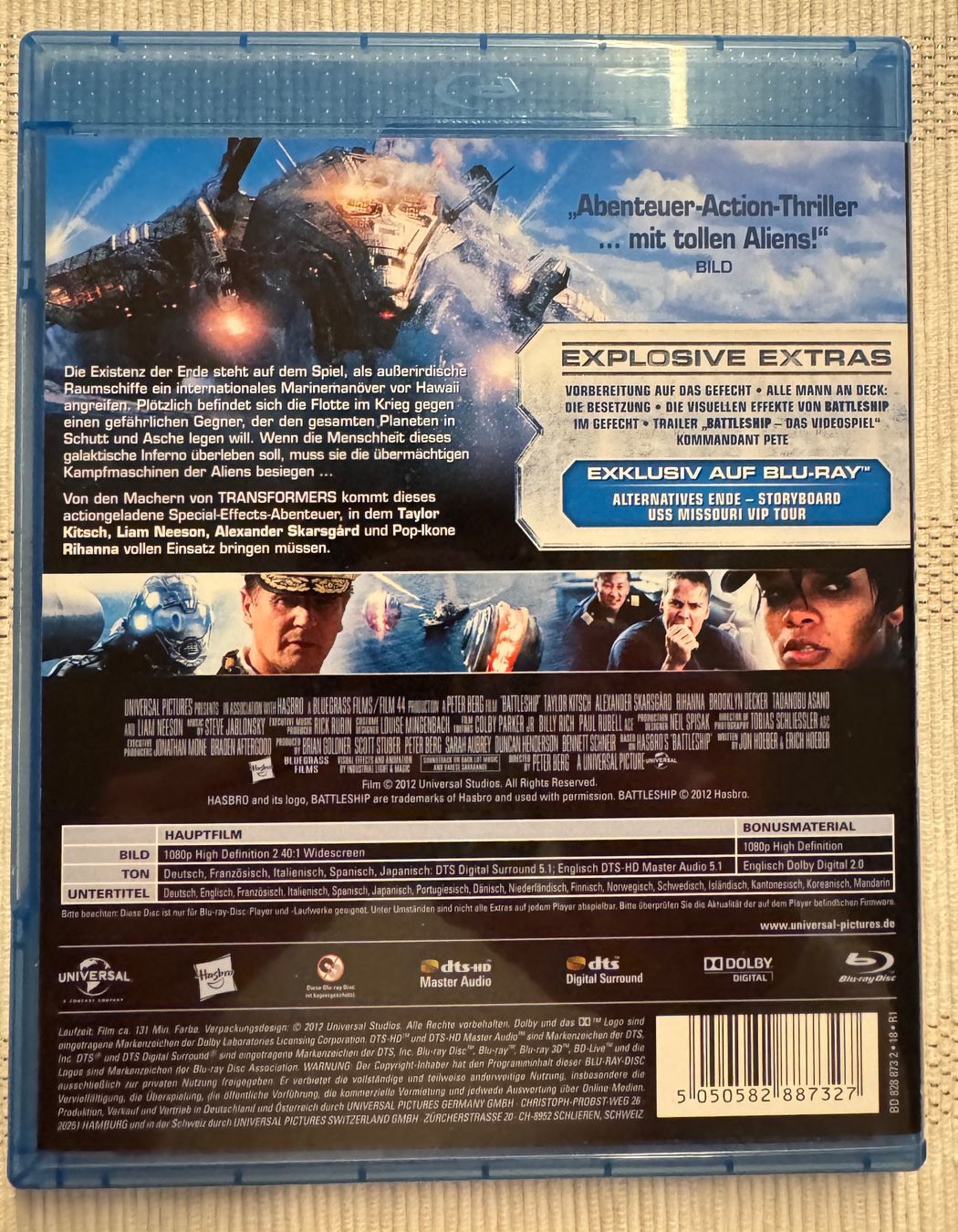 Tutti i DVDs: Battleship - Blu-Ray + Digital Copy – Usato da Arbon venduto da drs64 1