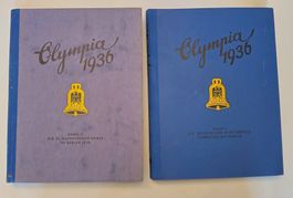 Olympia 1936 / Band 1 und 2 / Zigaretten Sammelbilder
