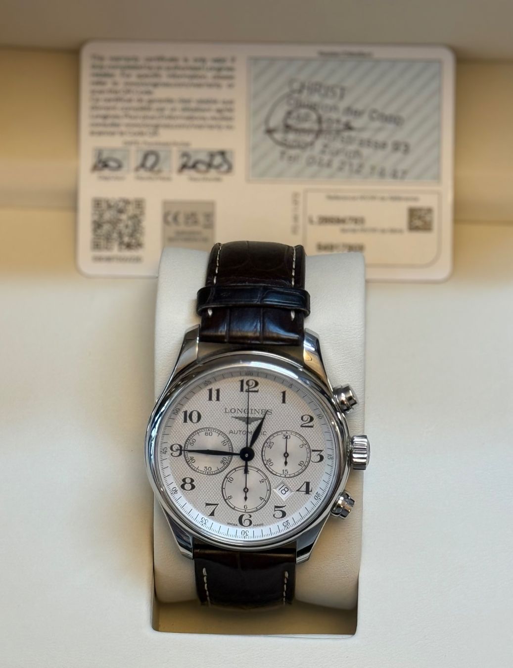 Longines Orologi: Longines Master Collection – Usato da Zürich venduto da watchdealer-24 1