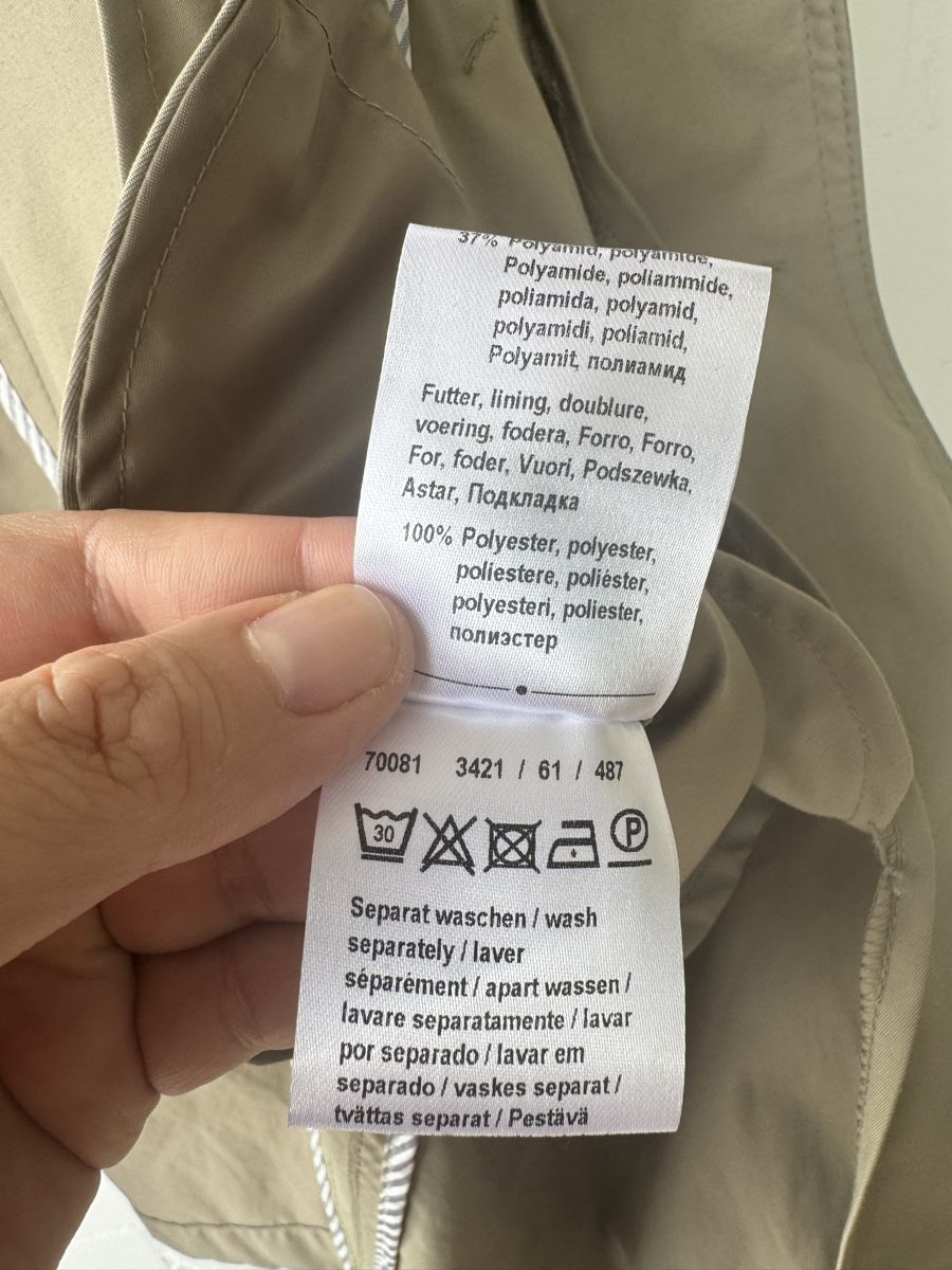 Fuchs Schmitt Cappotti: FUCHS SCHMITT Trenchcoat olive-grau Gr. 34 NEU!! – Nuovo (secondo la descrizione) da Brütten venduto da Rod816 9