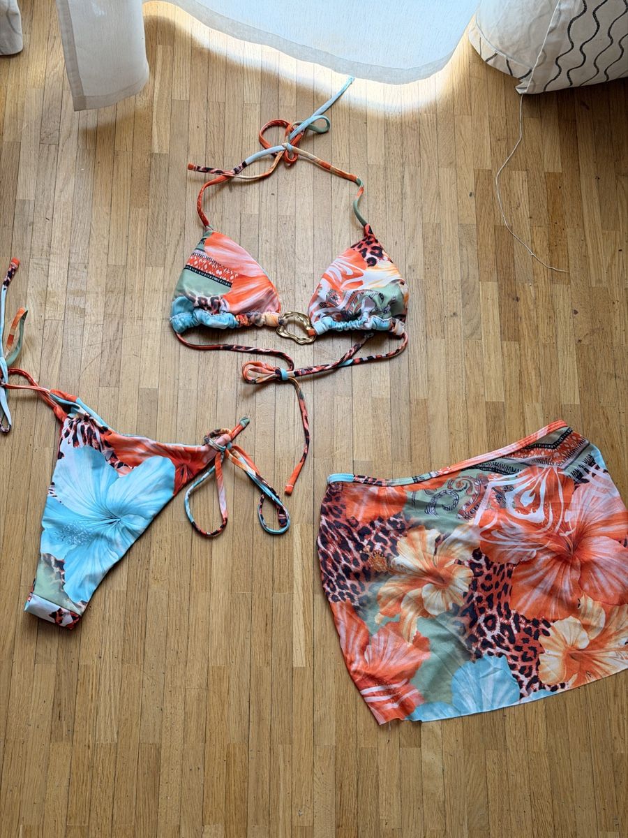 Costumi da bagno & Bikini: Maillot de bain multicolore 3 pièces – Nuovo e nell'imballaggio originale da Le Lignon venduto da Ana2831 1