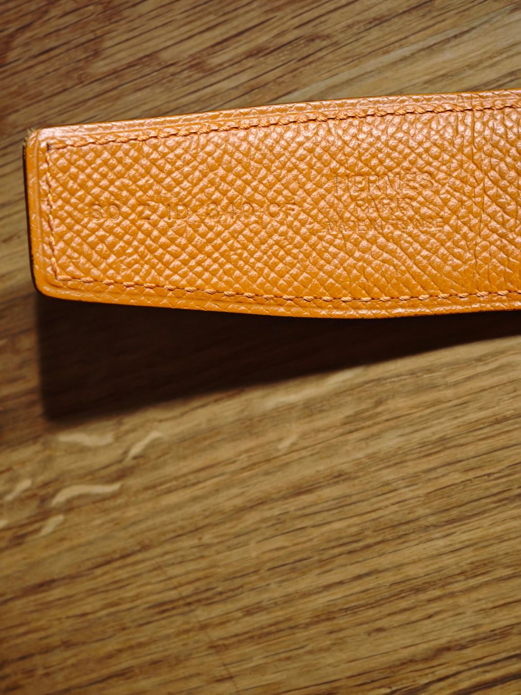 Hermès Cinture: Hermès Gürtel Leder, Grösse 80, Top Zustand – Usato da Gunzgen venduto da 0Aurin0 7