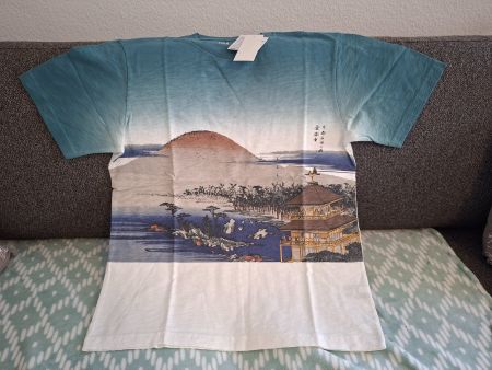 UNIQLO UT Japanese UKIYOE×MFABoston/ T-Shirt New/L!