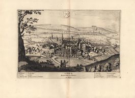 Biel Bienne  Kupferstich 1723
