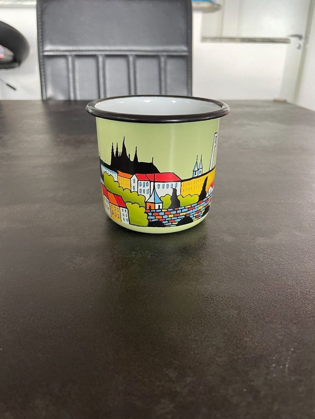 Tazze: Tasse Émaillée Prague – Usato da Vallamand venduto da Bricbracbroc82 1