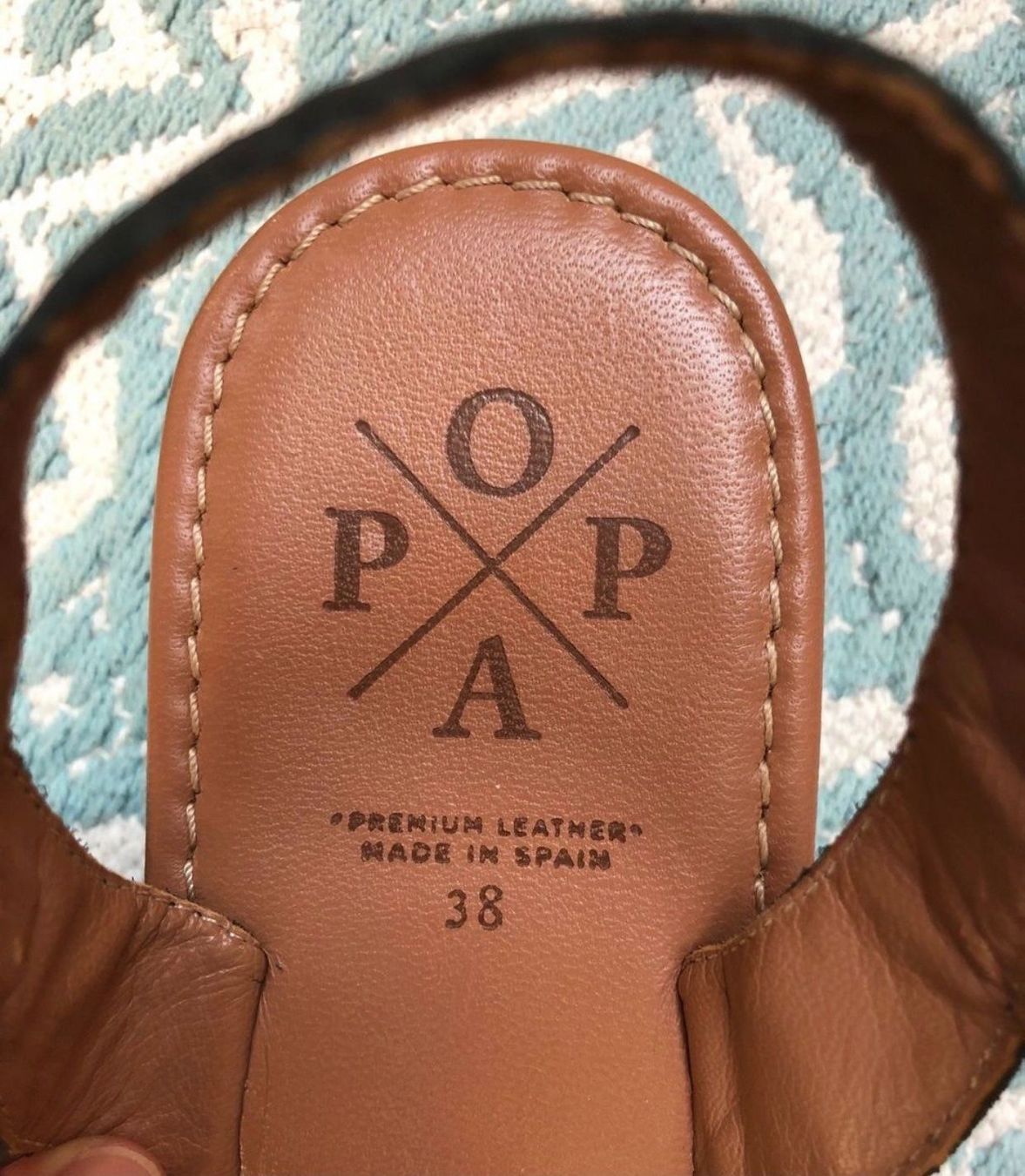 Damenschuhe: Schwarze popa keilsandalen gr 38 – Gebraucht aus Winterthur von EasyRS 3