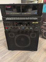 Karaoke Anlage mit Kasetten und Radio