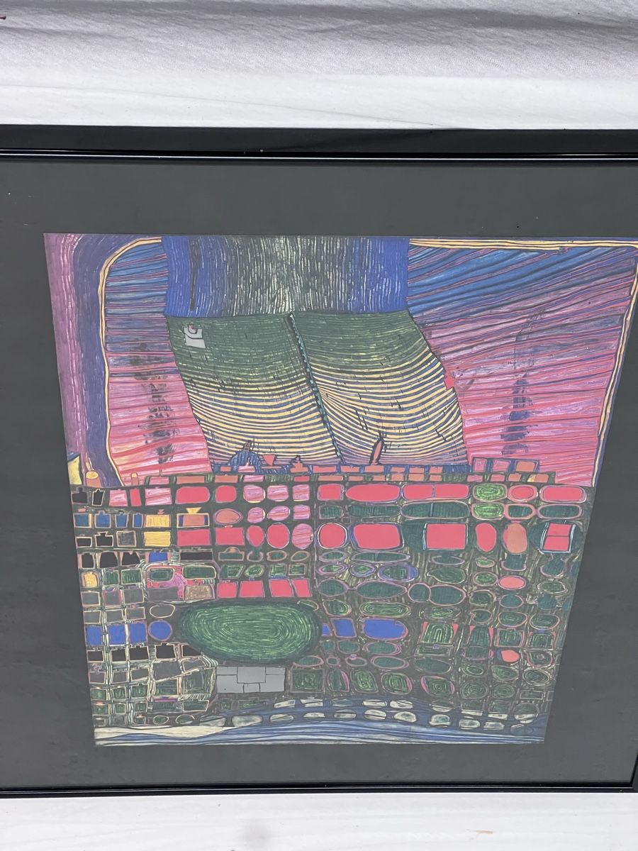 Foto & Immagini:  Bild Hundertwasser (81) – Usato da Glattfelden venduto da bro_f2vv 2
