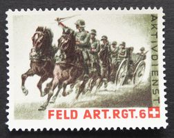 Soldatenmarken - Feld Artillerie Rgt 6  - Wi Art 59* - o.G.