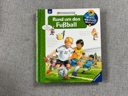 Rund um den Fussball - mit Klappen, Wieso Weshalb Warum Buch
