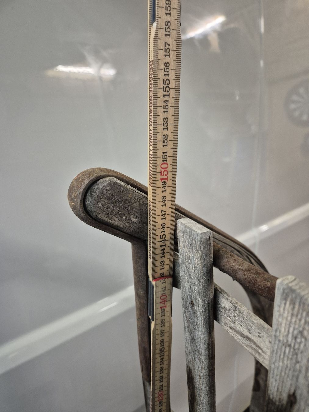 Tutte le decorazioni: Antiker Holzschlitten ca. 150cm lang, Deko – Usato da Frutigen venduto da Schoeggi105 2