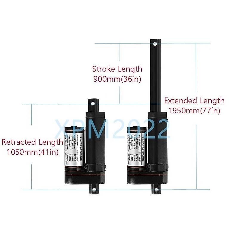 Altro per industria metallurgica: 2000N - 12V Elektrisch Linearantrieb 1050mm Linear Actuator – Nuovo e nell'imballaggio originale da Oberentfelden venduto da Fimport 5