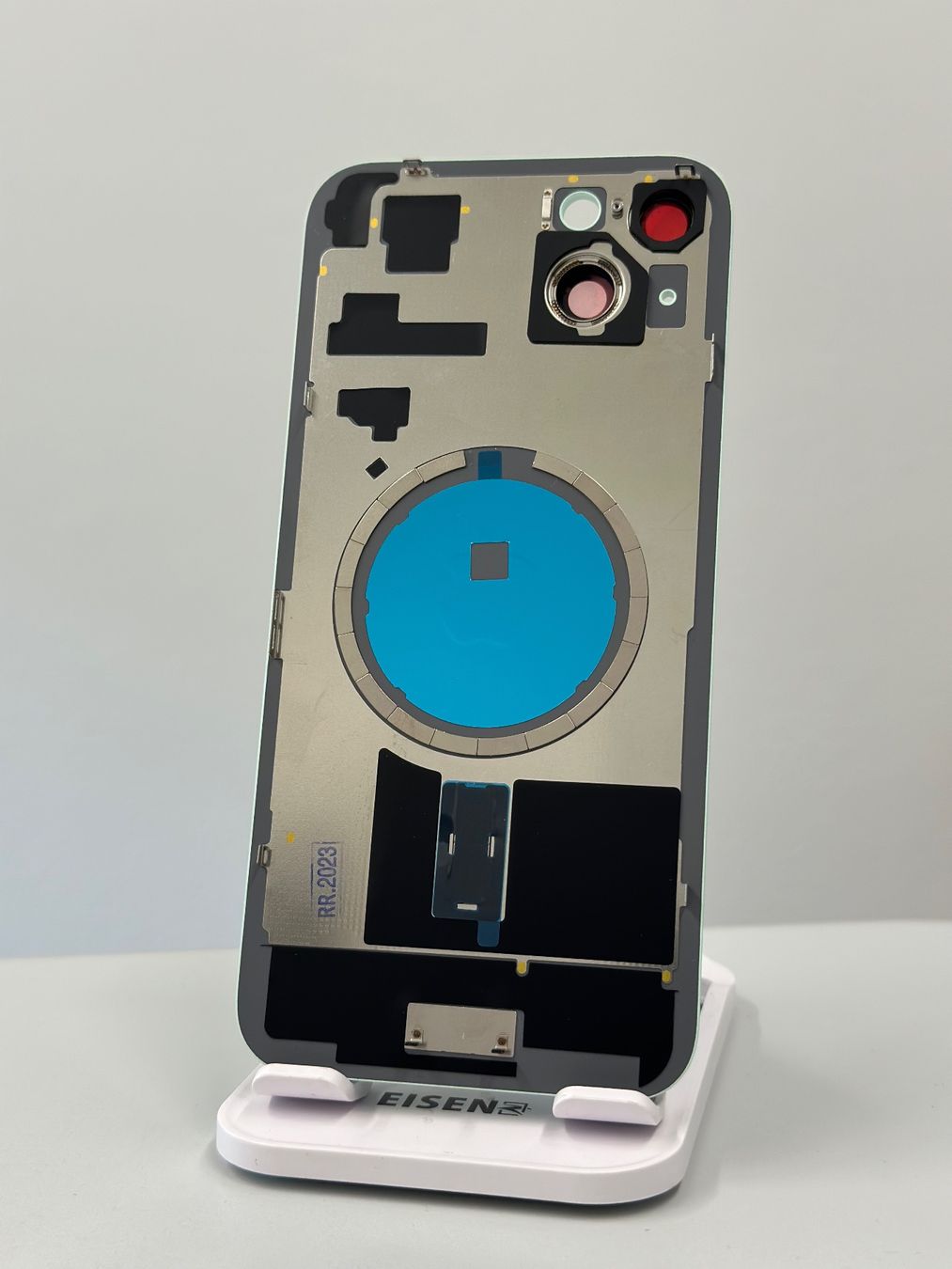 Covers & Schutzfolien: Vitre Cache Arrière iPhone 15 Plus Vert avec aimants – Neu und originalverpackt aus Zug von ElPhone 1
