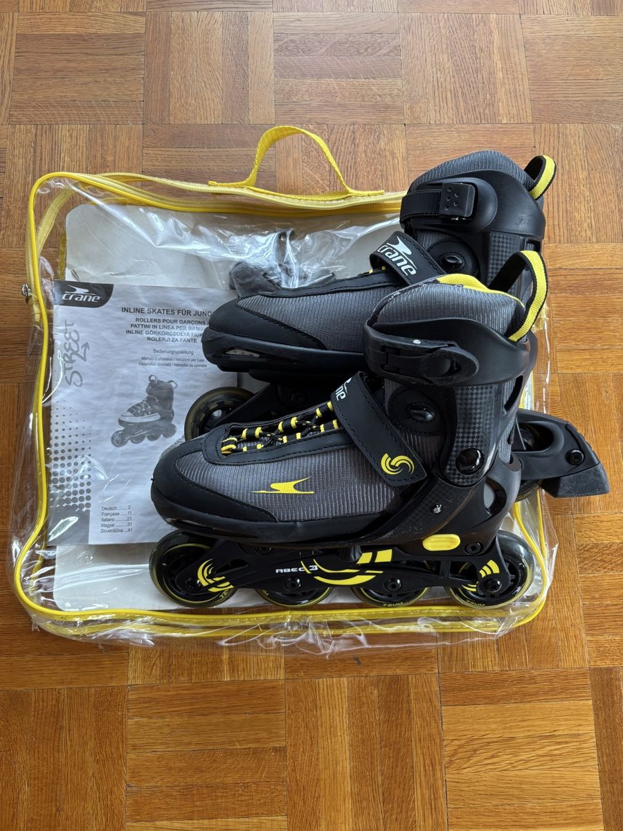 Inline-Skating & Rollschuhe: Inlineskates Crane Street Gr. 33-36 – Gebraucht aus Champfèr von MangoMangi