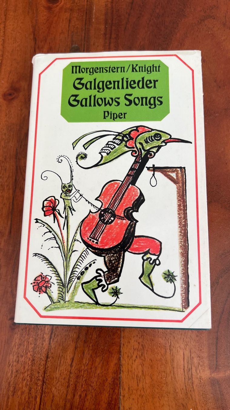 Bücher: Morgenstern Galgenlieder/Gallows Songs – Gebraucht aus Schübelbach von Dolly990_2