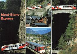 Wallis – Der Mont-Blanc Express zwischen Schluchten und Alpe