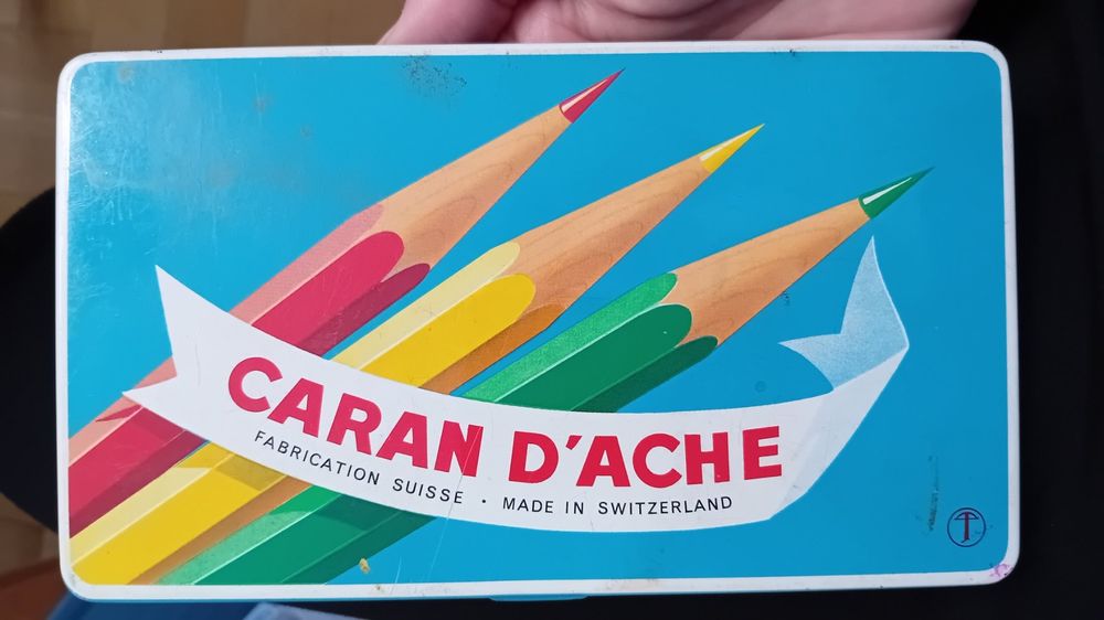 Recharge Bille Caran d'Ache Goliath Verte Moyenne – Géante pour Stylo