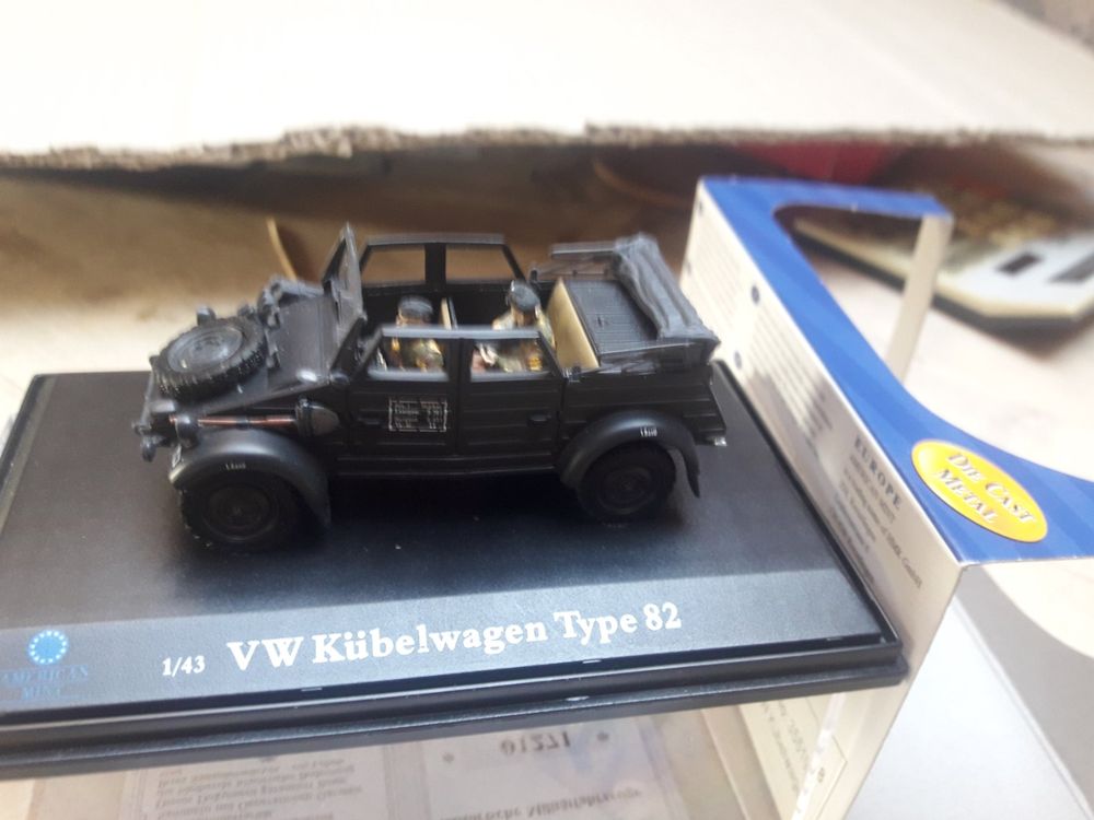 Maquette Voiture NITTO 1/24 - Kübelwagen Typ 82 Motorisée D'origine (neuf)
