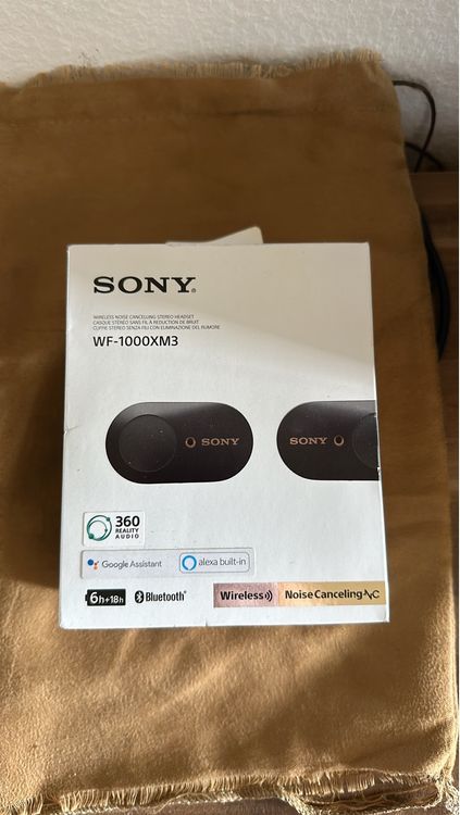 Sony WF-1000XM3 In-Ear Kopfhörer - Top Klang, Wenig Benutzt 1