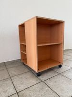 Rollcontainer Büromöbel mit Fachunterteilung und Rollen