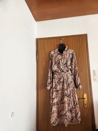 Robe vintage Hero de Paris, soie - Élégante et unique!TU