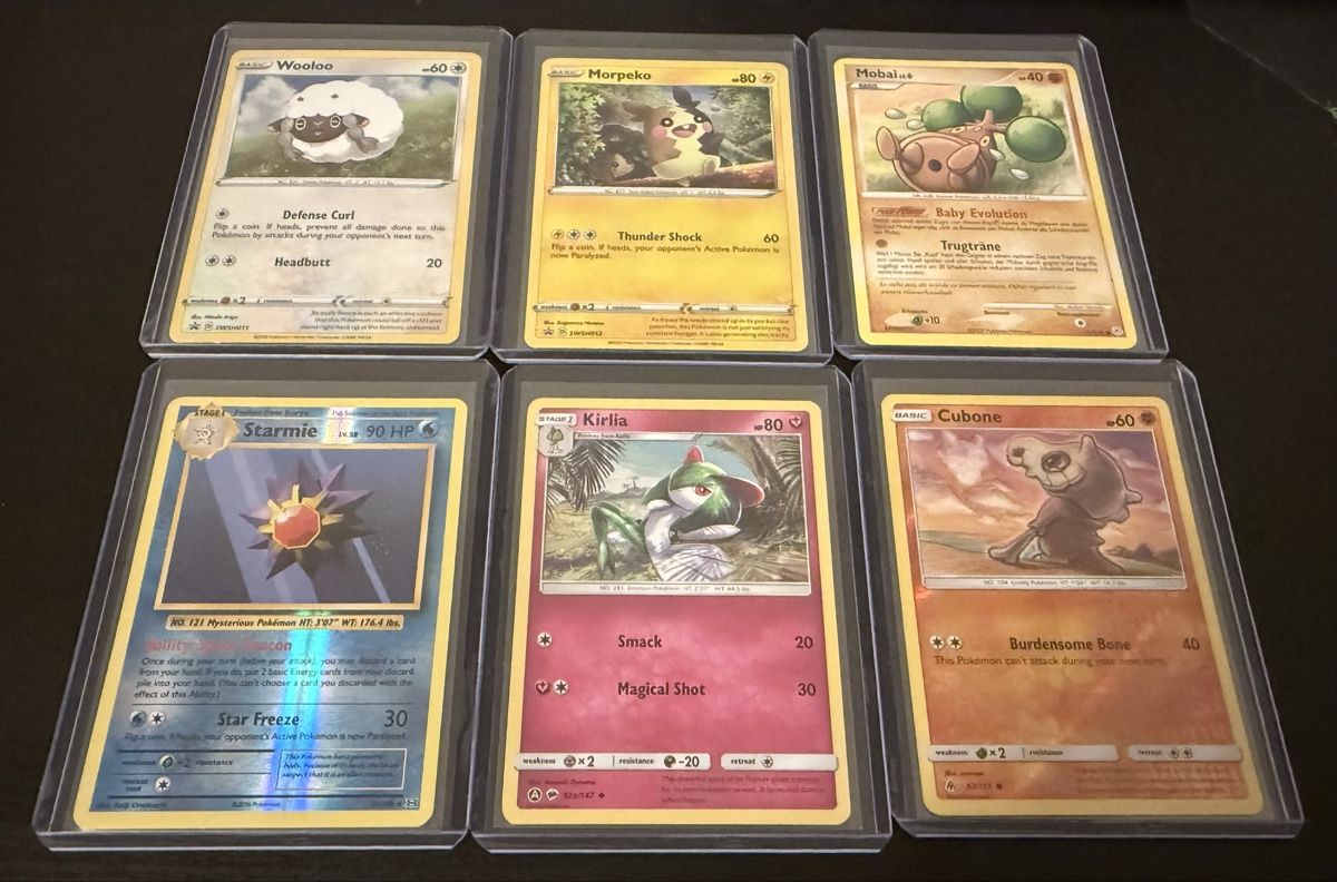 Pokémon Sammelbilder & Trading cards: 6 ältere Pokemon Karten – Gebraucht aus Amriswil von sim_nlb6