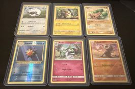 6 ältere Pokemon Karten