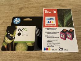 HP 62XL Tintenpatronen TwinPack 1x schwarz 1x Farbe
