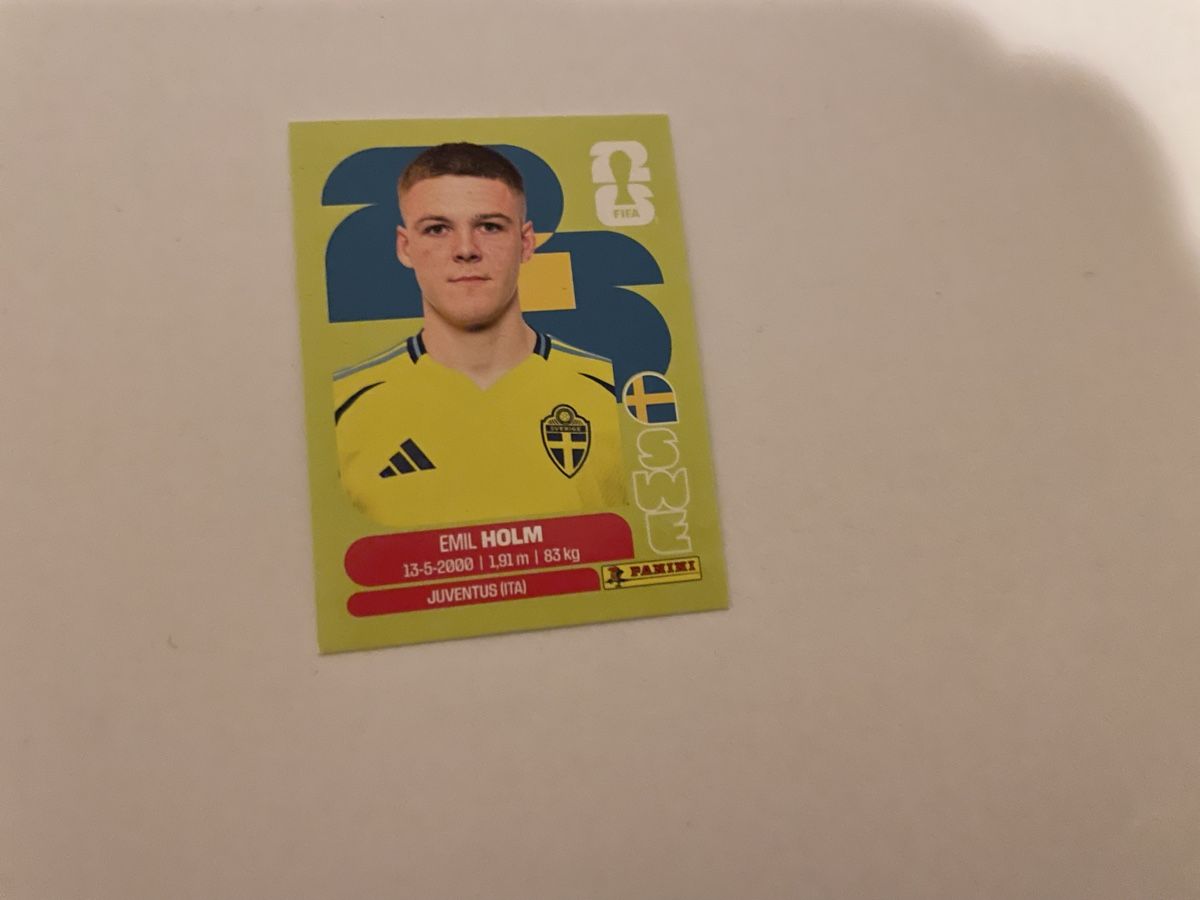 Panini Sammelbilder & Trading cards: FIFA WM 2026 Emil Holm SWE 5  – Neu (gemäss Beschreibung) aus Winterthur von Cobraforce