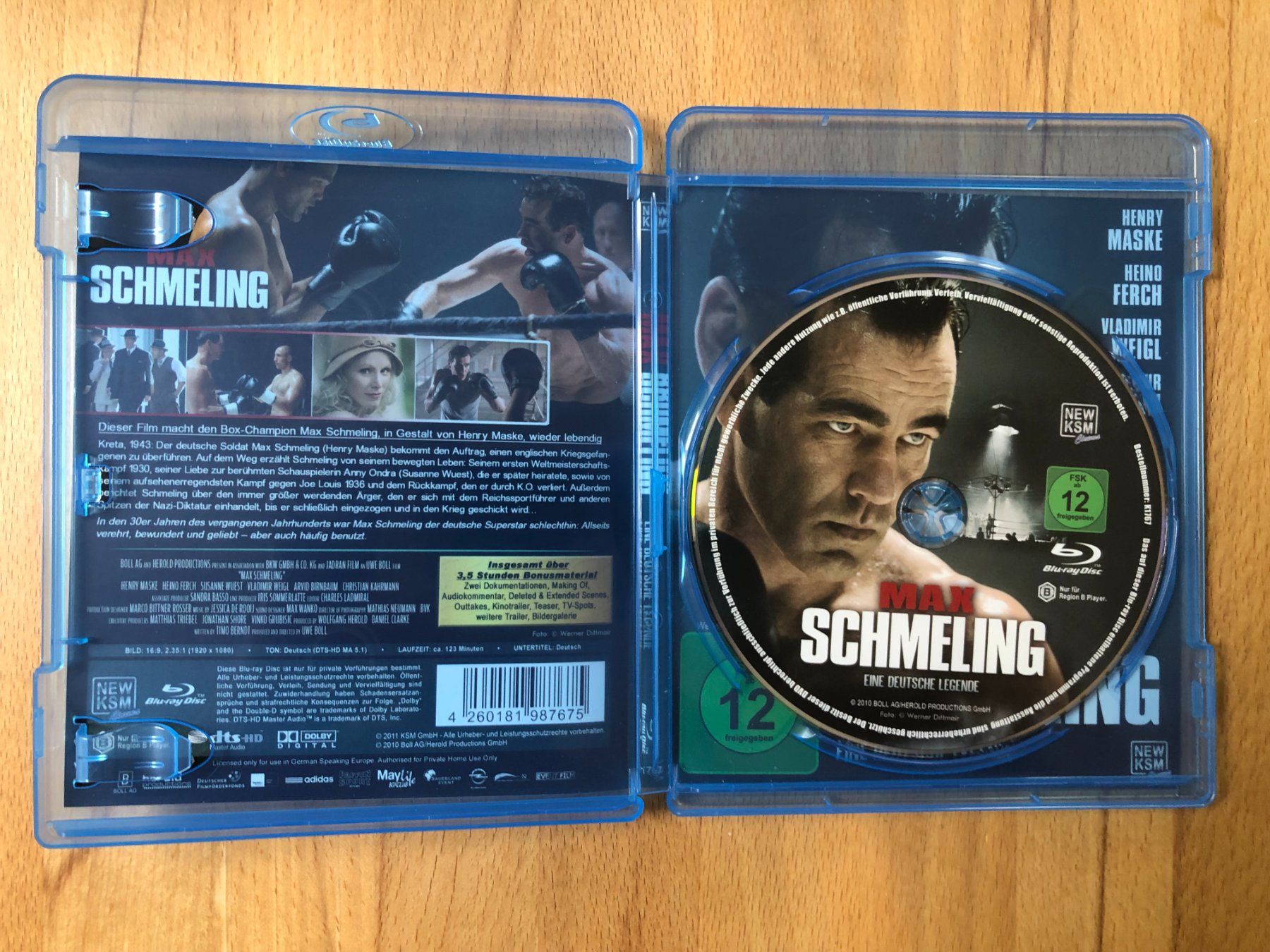 Tutti i DVDs: DVD Blu-Ray Max Schmeling - Eine deutsche Legende Hen. Maske – Usato da Basel venduto da Dasbrauchstdu 1