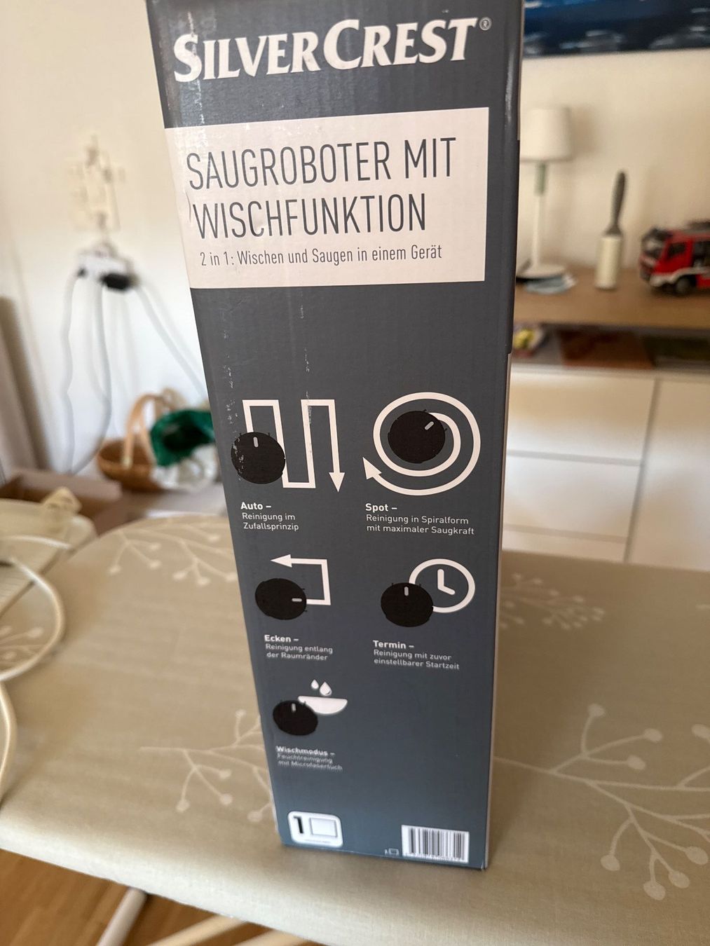 SilverCrest Staubsauger & Zubehör: Saugrobotter mit Wischfunktion – Neu (gemäss Beschreibung) aus Tübach von Magolino 1