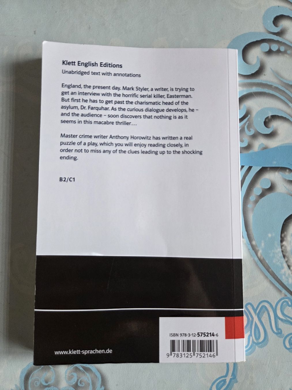 Bücher: Buch Mindgame Anthony Horowitz Klett – Gebraucht aus Illighausen von Flomi50 1