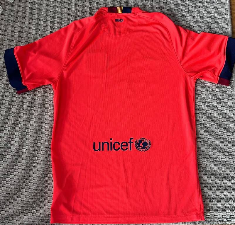 FC Barcelona Canottiere & Pantaloni: Nike Barça 2014 Gr.M – Usato da Glattpark(Opfikon) venduto da N.Naumkin 1