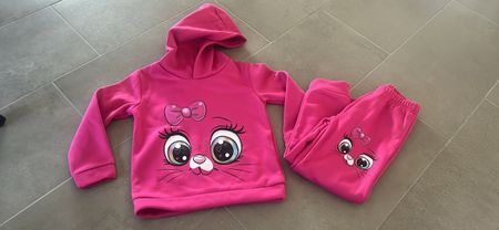 Pinkes Mädchen Set, Gr. 110/116 Top Zustand 