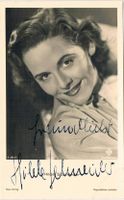 Hilde Schneider 1914-61 Autogramm Vintage Foto 9x14cm