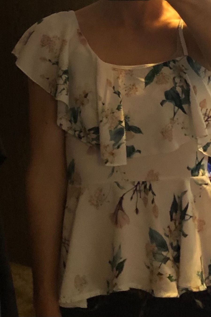 Blusen: Blumenbluse – Neu (gemäss Beschreibung) aus Gamprin von Minabal 2