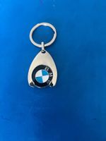 Schlüsselanhänger BMW Emblem Chrom guter Zustand