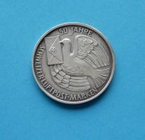 Medaille 50 Jahre Schweizer Luftpostmarken 1969