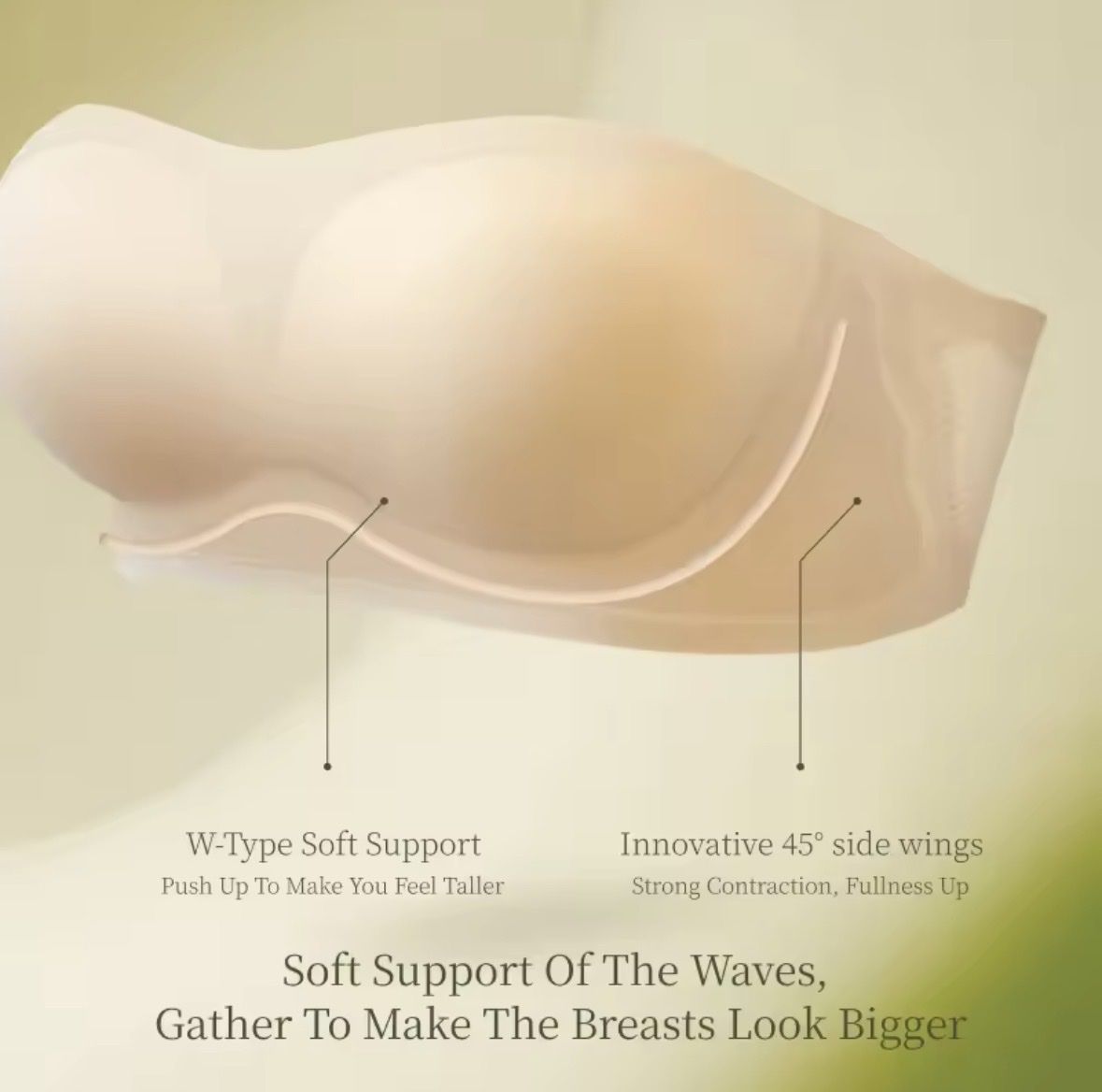 Altra biancheria intima: Cooling Strapless Bra - perfect for summer outfits! – Nuovo e nell'imballaggio originale da Sion venduto da Omnomberry- 2