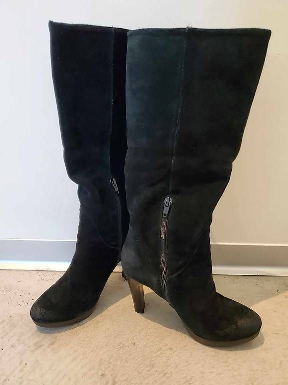 Scarpe da donna: Bottes en daim "YKX" taille 36 – Usato da Bernex venduto da Sooeg_01 1