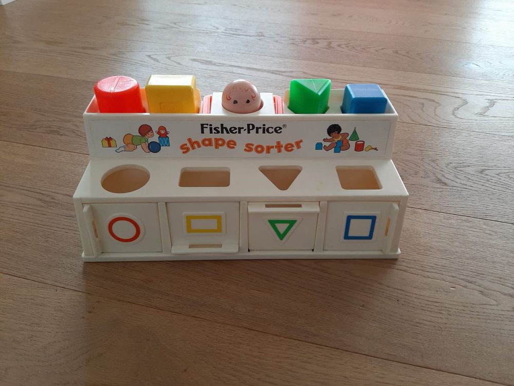 Fisher Price® shape sorter, vintage 1974, USA Kaufen auf Ricardo