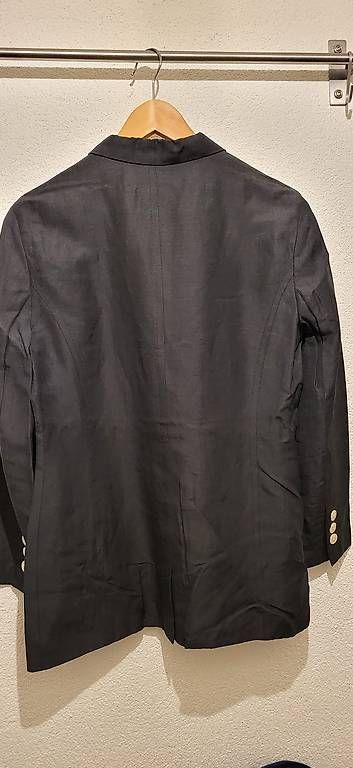 Giacche: Schwarzer Blazer Gr. 42 (oversize) Seide/Leinen – Usato da Basel venduto da kri_wd99 3