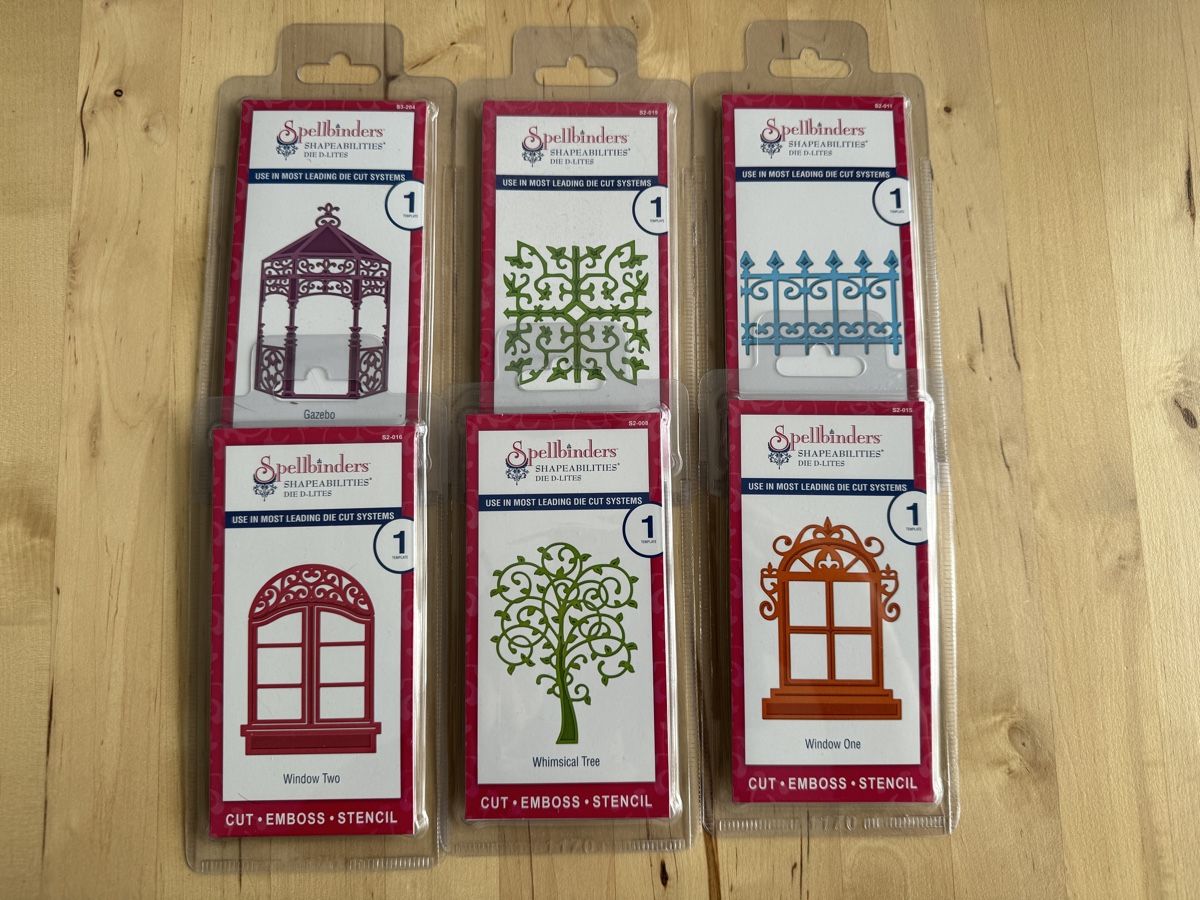 Sciablone: Spellbinders Stanz- und Prägeschablonen – Nuovo e nell'imballaggio originale da Bern venduto da Zeiseli