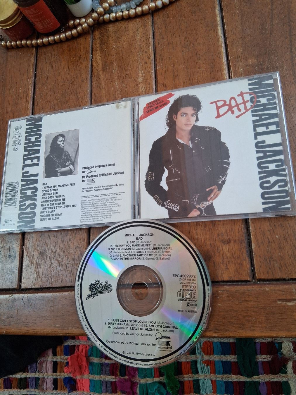 CDs: Michael Jackson- bad – D'occasion à St-Cergue par VeganWarrior