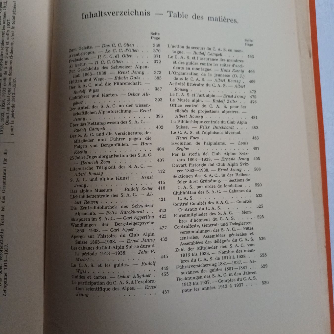 Bücher: Die Alpen / Les Alps / Le Alpi / Ils Alps  1938 – Gebraucht aus Bäretswil von ricoric 1