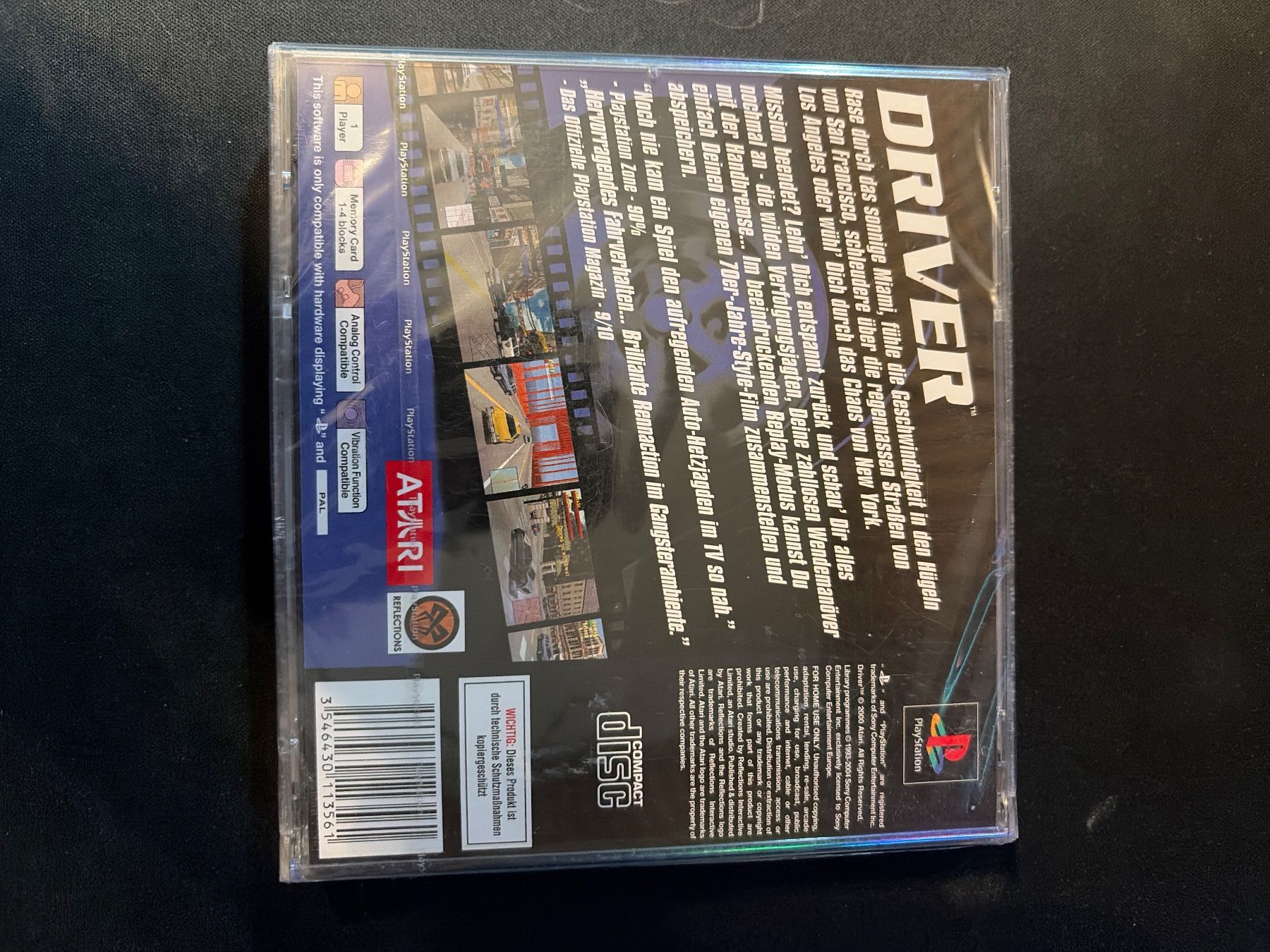 Sony Giochi: Driver PS1 Neu PAL Deutsch – Nuovo e nell'imballaggio originale da Dornach venduto da presidium 3